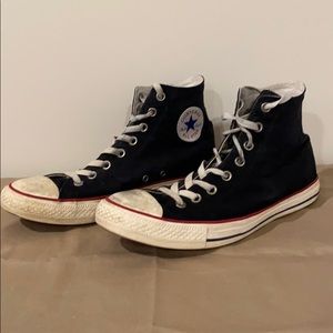 Converse Black High Top Hi Ombre Wash 157607C Sz 9